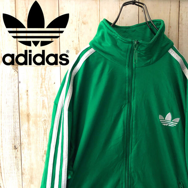 adidas(アディダス)の古着 adidas ジャージ ファイヤーバード アディダス トラックジャケット メンズのトップス(ジャージ)の商品写真