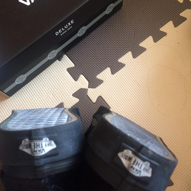 DELUXE(デラックス)の完売 DELUXE x VANS SLIP ON  28.0cm 刺繍  コラボ メンズの靴/シューズ(スリッポン/モカシン)の商品写真