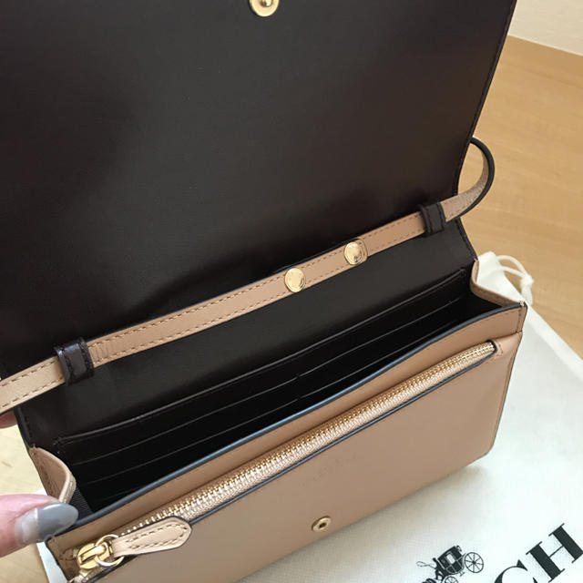 新品未使用】COACH コーチ ショルダーウォレット ショルダーバッグ 新品未使用】COACH コーチ ショルダーウォレット ショルダーバッグ