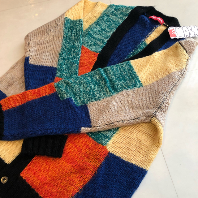 Supreme - Supreme Patchwork Mohair Cardiganの通販 by SMASH's shop