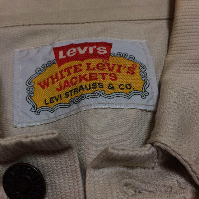 Levi's(リーバイス)のLevi’s ホワイトジャケット メンズのジャケット/アウター(Gジャン/デニムジャケット)の商品写真