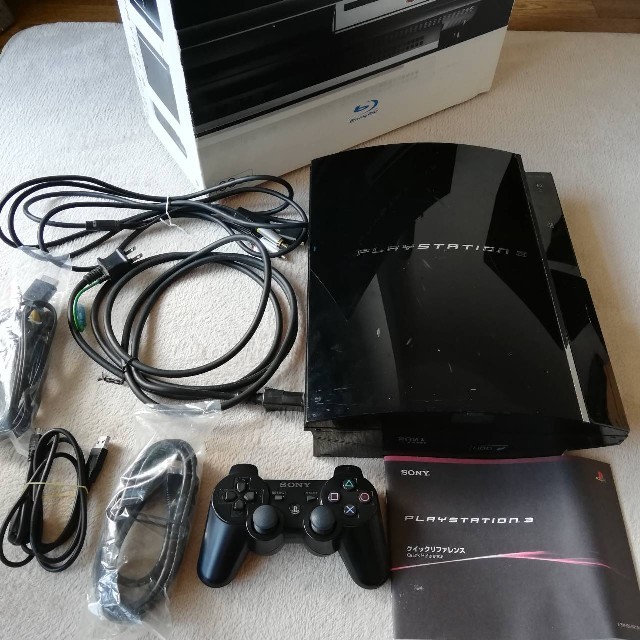 PlayStation3 - 箱有り☆初期型プレステ3 CECHA00 60GB☆付属品 PlayStation3 - 箱有り☆初期型プレステ3 CECHA00 60GB☆付属品