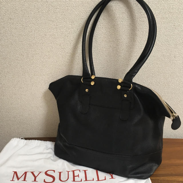 MYSUELLY マイスエリ　レザーミニ　ボストンバッグ　ショルダーバッグ