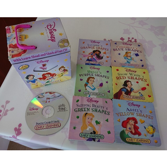 Disney(ディズニー)のDisney Princess 6 Board books & CD 箱無し エンタメ/ホビーの本(洋書)の商品写真