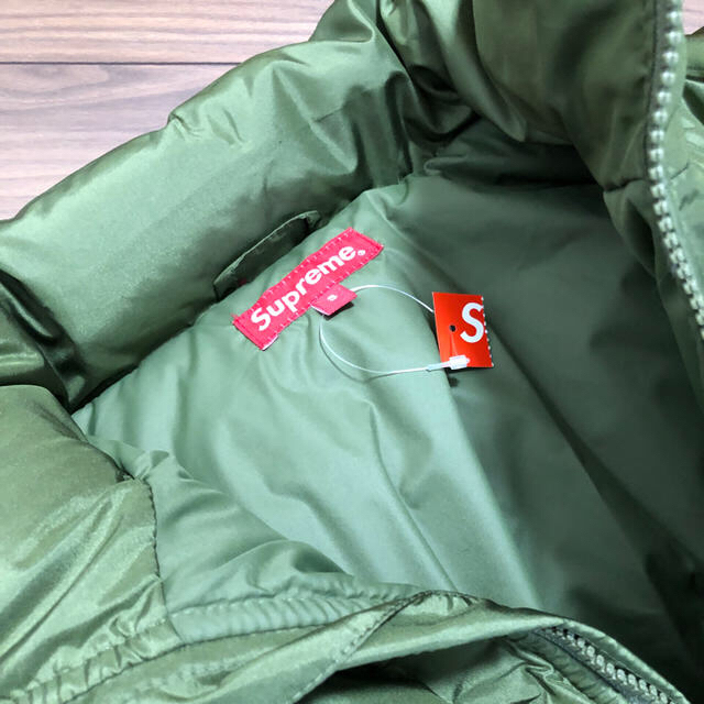 Supreme - Supreme Bonded Logo Puffy Jacket Greenの通販 by Supreme - Supreme Bonded Logo Puffy Jacket Greenの通販 by