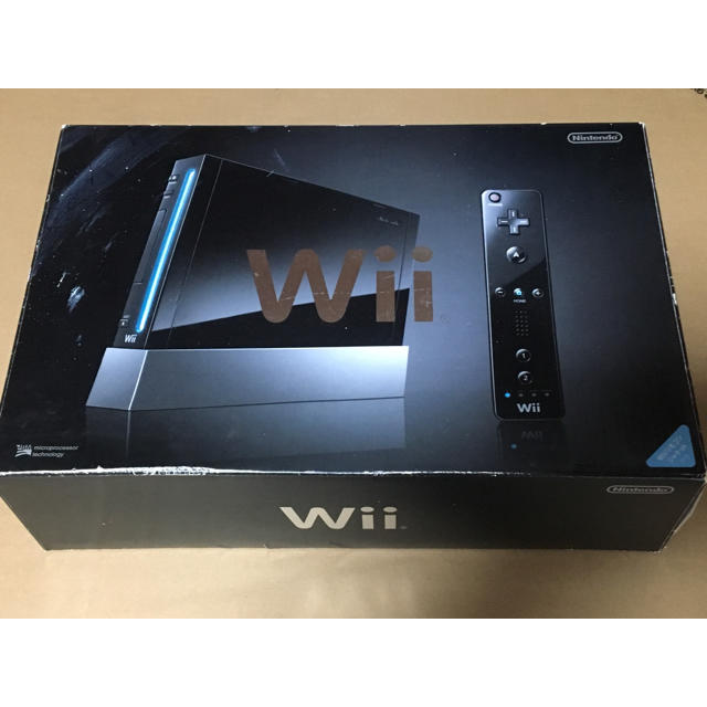 Wii本体(ブラック)+バランスボードWiiフィット付 2