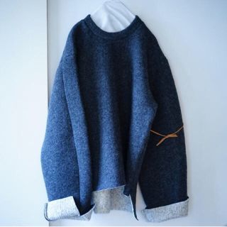 サンシー(SUNSEA)のsunsea 18aw goofy seater 3 定価45000(ニット/セーター)