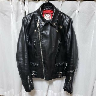 ルイスレザー(Lewis Leathers)のルイスレザー ライトニング タイトフィット38 ホースハイド(ライダースジャケット)