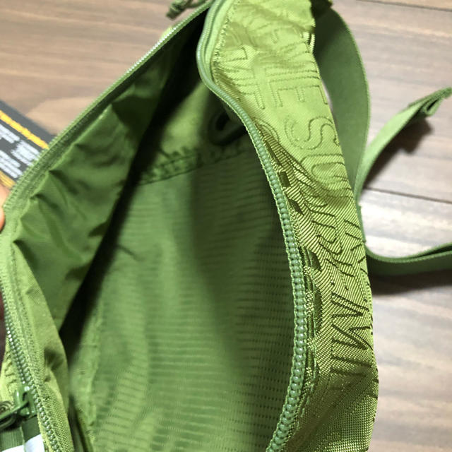 Supreme waist bag green 3