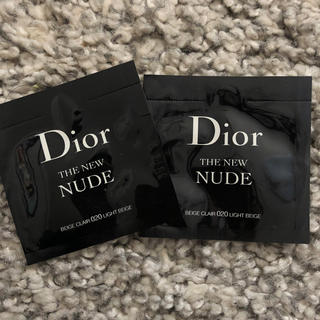ディオール(Dior)のDior リキッドファンデーション サンプル2袋(ファンデーション)