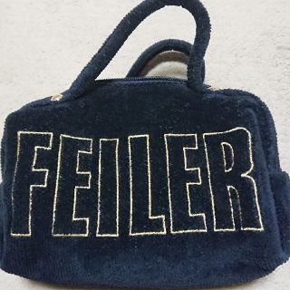 フェイラー(FEILER)の 12/4までお値下げ！FEILER フェイラーロゴポーチ バッグ(ハンドバッグ)