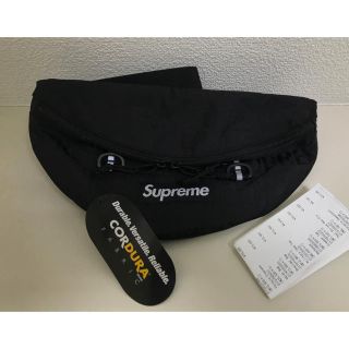 シュプリーム(Supreme)のレシートコピー付きSupreme  Waist Bagウェストバッグ黒 19ss(ウエストポーチ)