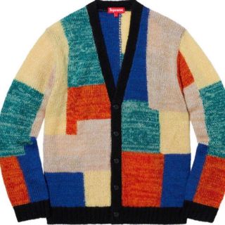 シュプリーム(Supreme)のPatchwork Mohair CardiganサイズS(その他)