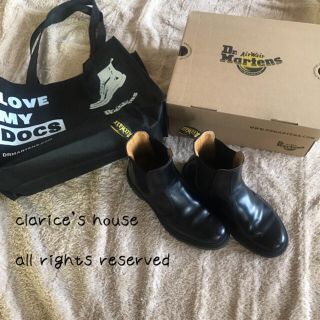 ドクターマーチン(Dr.Martens)の良品 定番 ドクターマーチンDr.MartensサイドゴアブーツUK4 23.5(ブーツ)