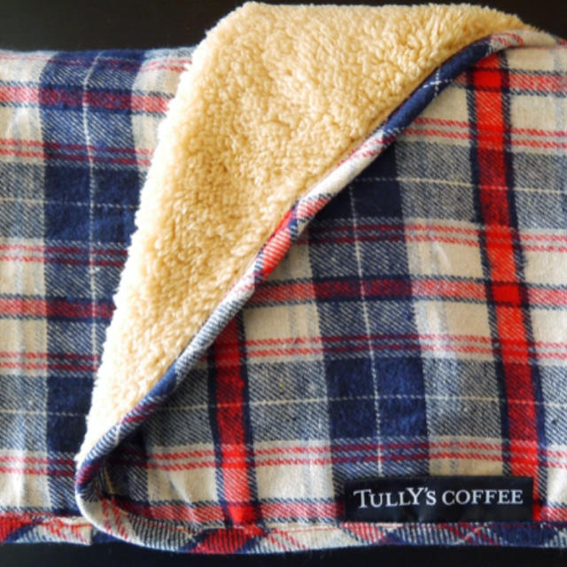 TULLY'S COFFEE(タリーズコーヒー)の【送料込】新品 タリーズ ブランケット ひざ掛け レディースのファッション小物(その他)の商品写真