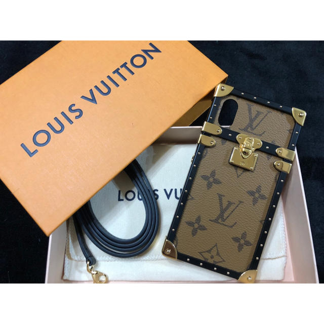 個性的 アイフォンケース / LOUIS VUITTON - iPhoneXケース アイトランク 値下げしましたの通販 by びー｜ルイヴィトンならラクマ