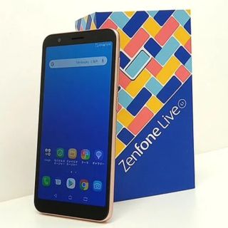 エイスース(ASUS)のZenfone Live L1 GOLD シムフリー 新品未開封(スマートフォン本体)