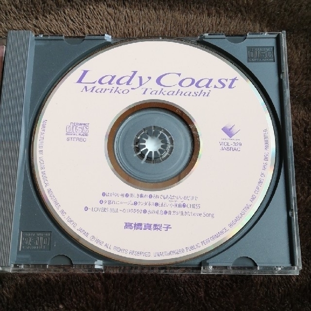 高橋真梨子/Lady Coast/ＣＤアルバム エンタメ/ホビーのCD(ポップス/ロック(邦楽))の商品写真