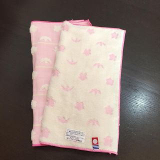 イマバリタオル(今治タオル)の☆今治タオル ハンカチ 2枚セット☆(タオル/バス用品)