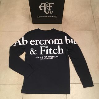 アバクロンビーアンドフィッチ(Abercrombie&Fitch)の新品Abercrombie&Fitch アバクロ ビックバックロゴロンT送料込み(Tシャツ/カットソー(七分/長袖))