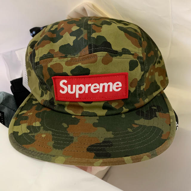 supreme 19ss military camp cap camo 新品