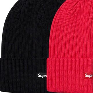 シュプリーム(Supreme)のSupreme Overdyed Beanie black(ニット帽/ビーニー)