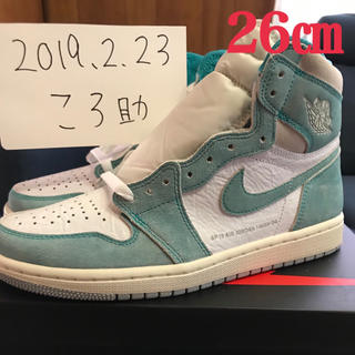 ナイキ(NIKE)の劉さん専用 AIR JORDAN 1 RETRO TURBO GREEN(スニーカー)