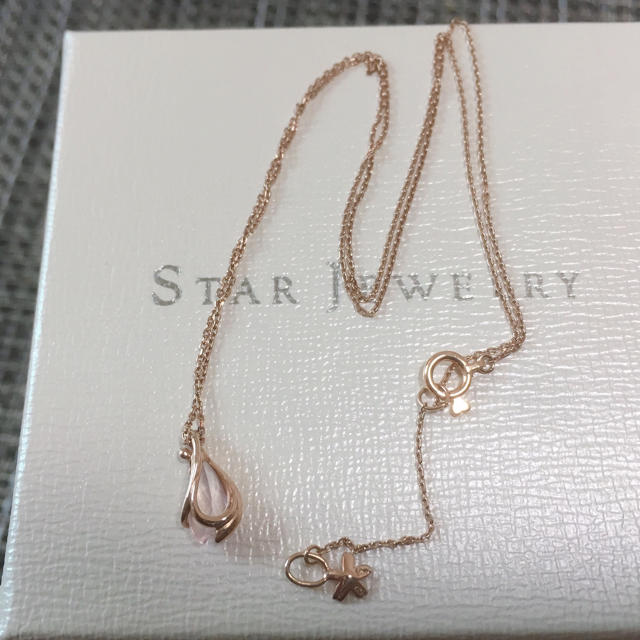 STAR JEWELRY - STAR JEWELRY さくらネックレス/ローズクォーツの通販 by あーちゃん's shop｜スター