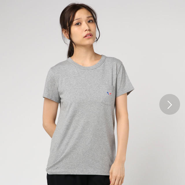 MAISON KITSUNE トリコカラー ポケット Tシャツ M 【別倉庫からの配送
