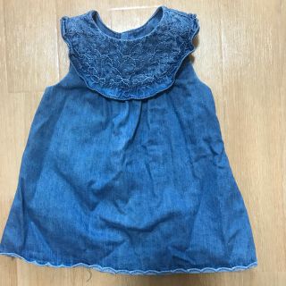 ザラキッズ(ZARA KIDS)の値下げしました！デニムワンピース(ワンピース)