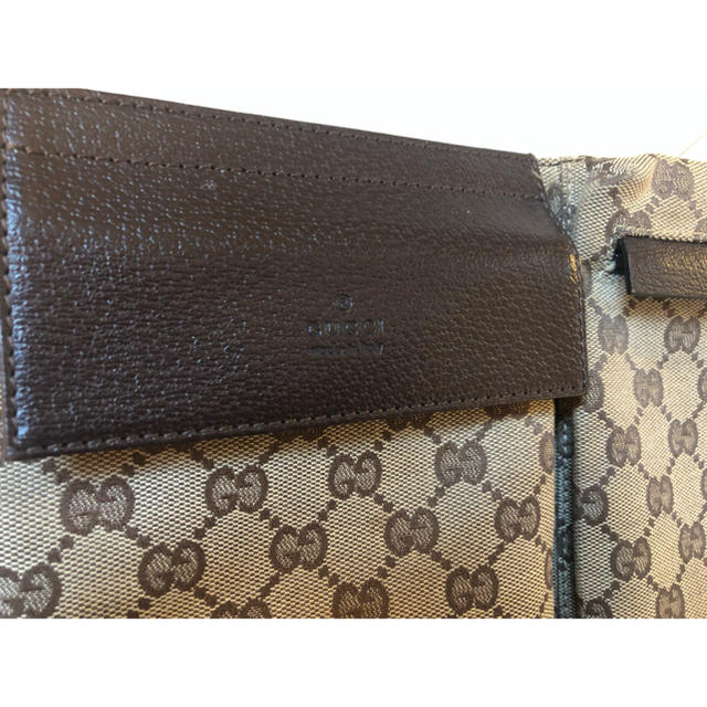 Gucci(グッチ)のGUCCI GCキャンバス ウエストポーチ レディースのバッグ(ボディバッグ/ウエストポーチ)の商品写真