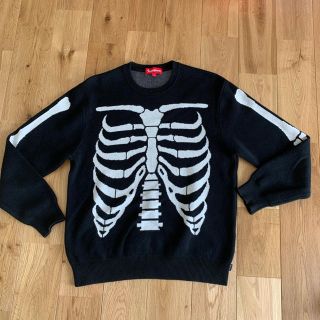 シュプリーム(Supreme)のsupreme bones sweater black セーター ニット(ニット/セーター)