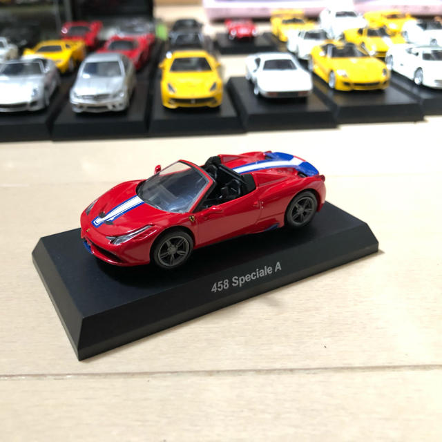 Ferrari(フェラーリ)の京商 1/64 458スペチアーレ 3台セット エンタメ/ホビーのおもちゃ/ぬいぐるみ(ミニカー)の商品写真