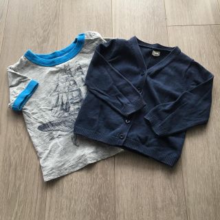 ベビーギャップ(babyGAP)のbabygap Tシャツ&カーディガン(カーディガン/ボレロ)