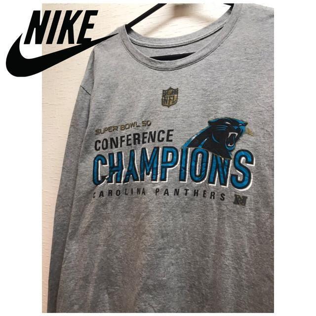 NIKE(ナイキ)のNFL カロライナ・パンサーズ 長袖Tシャツ ナイキ メンズのトップス(Tシャツ/カットソー(七分/長袖))の商品写真