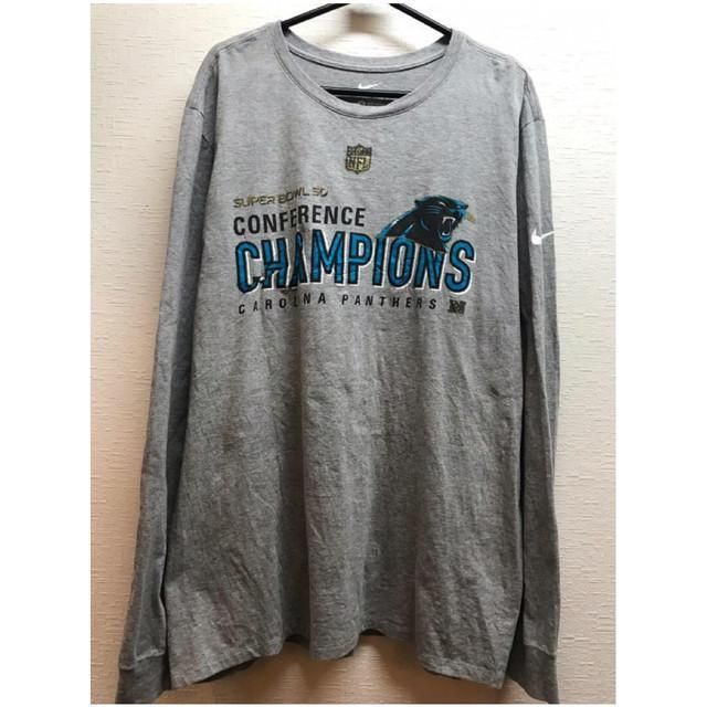 NIKE(ナイキ)のNFL カロライナ・パンサーズ 長袖Tシャツ ナイキ メンズのトップス(Tシャツ/カットソー(七分/長袖))の商品写真