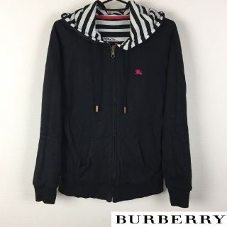 バーバリーブルーレーベル(BURBERRY BLUE LABEL)の美品 BURBERRY BLUE LABEL 長袖パーカー リバーシブル(パーカー)