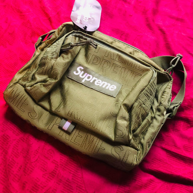 即支払 カーキ supreme 19ss Shoulder Bag - ショルダーバッグ