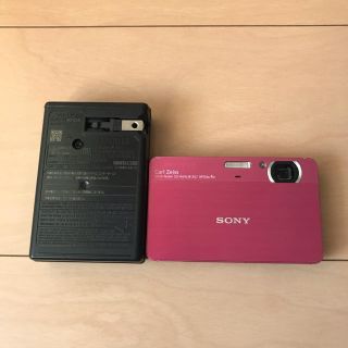 ソニー(SONY)のSONY デジタルカメラ Cyber－shot　DSC－T700 ピンク(コンパクトデジタルカメラ)