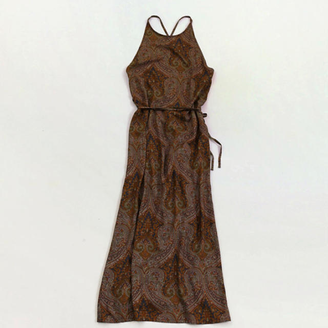 TODAYFUL(トゥデイフル)の【今期新作】 Paisley Apron Dress 36 レディースのワンピース(ロングワンピース/マキシワンピース)の商品写真