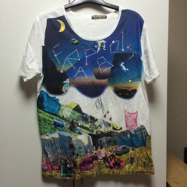 FRAPBOIS(フラボア)のFRAPBOIS転写柄Tシャツ レディースのトップス(Tシャツ(半袖/袖なし))の商品写真