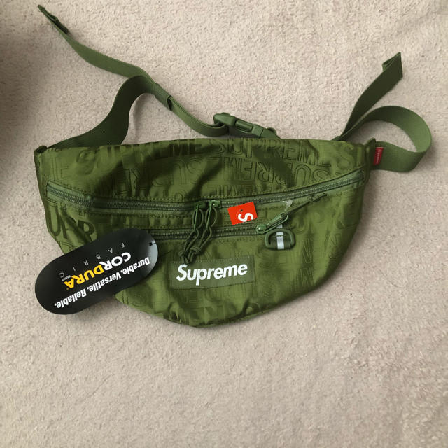 Supreme 19ss Waist Bag olive