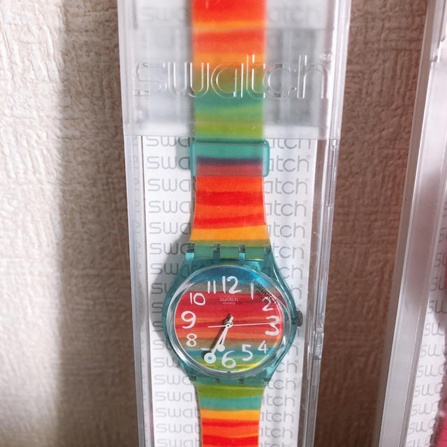 swatch(スウォッチ)のchoi88さま 専用  swatch ピンクのみ レディースのファッション小物(腕時計)の商品写真