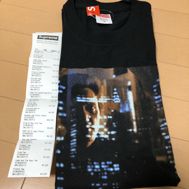 Supreme New York tee 黒 Mサイズ