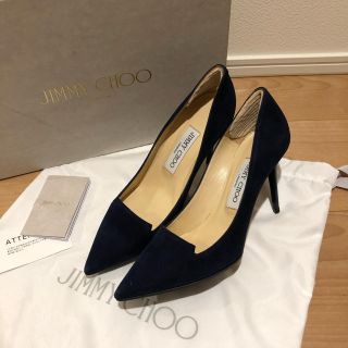 ジミーチュウ(JIMMY CHOO)の美品❤️ JIMMY CHOO スエードパンプス 36(ハイヒール/パンプス)