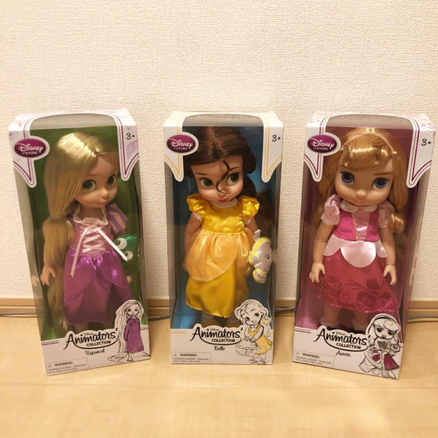 DisneyPrincess babydoll +ニトリ伸縮整理トレー