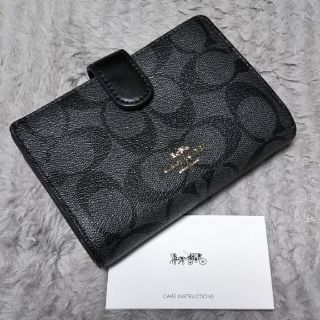 コーチ(COACH)の【新品】コーチ COACH 二つ折り財布  F23553(折り財布)