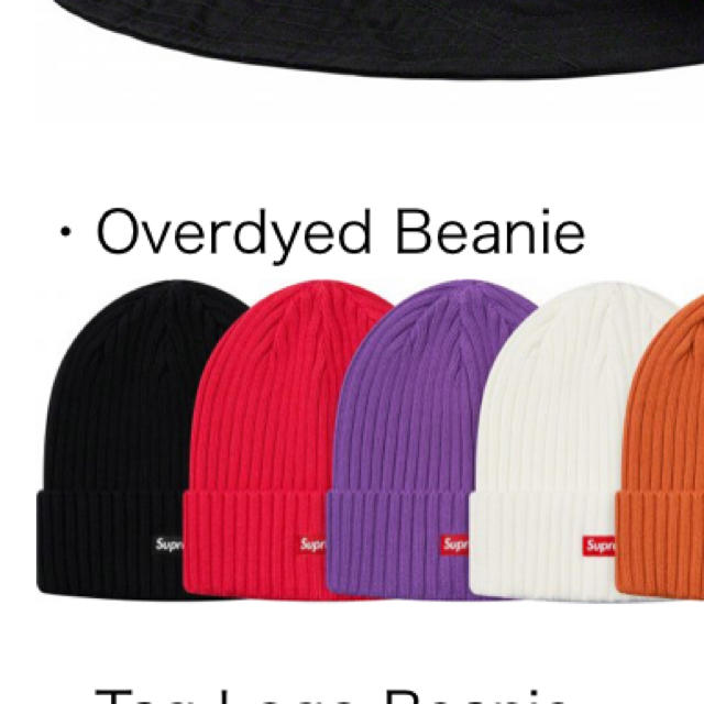 ニット帽/ビーニーsupreme Overdyed Beanie