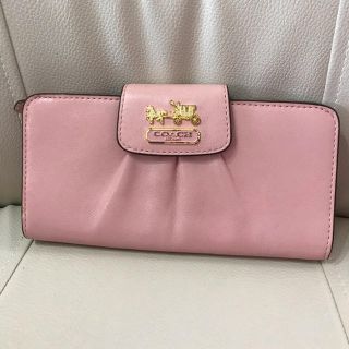 コーチ(COACH)のコーチ長財布 ピンク(財布)