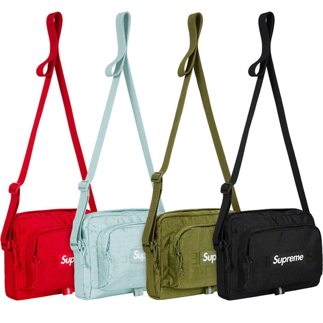 supreme19ss Shoulder Bag 黒 新品 ショルダーバッグ